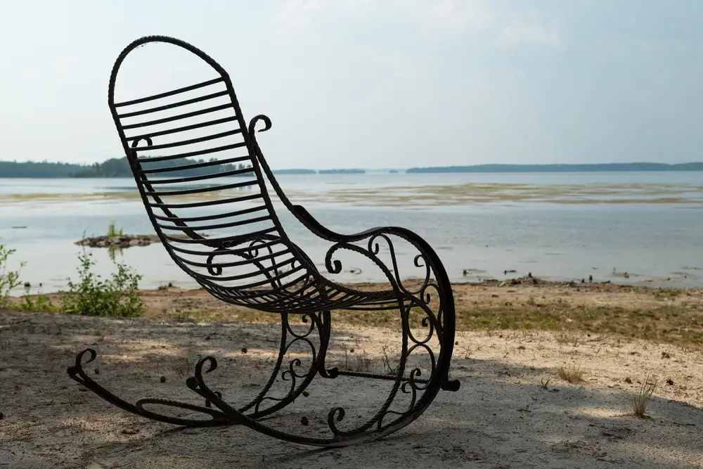 rocking-chair-fer-forgé